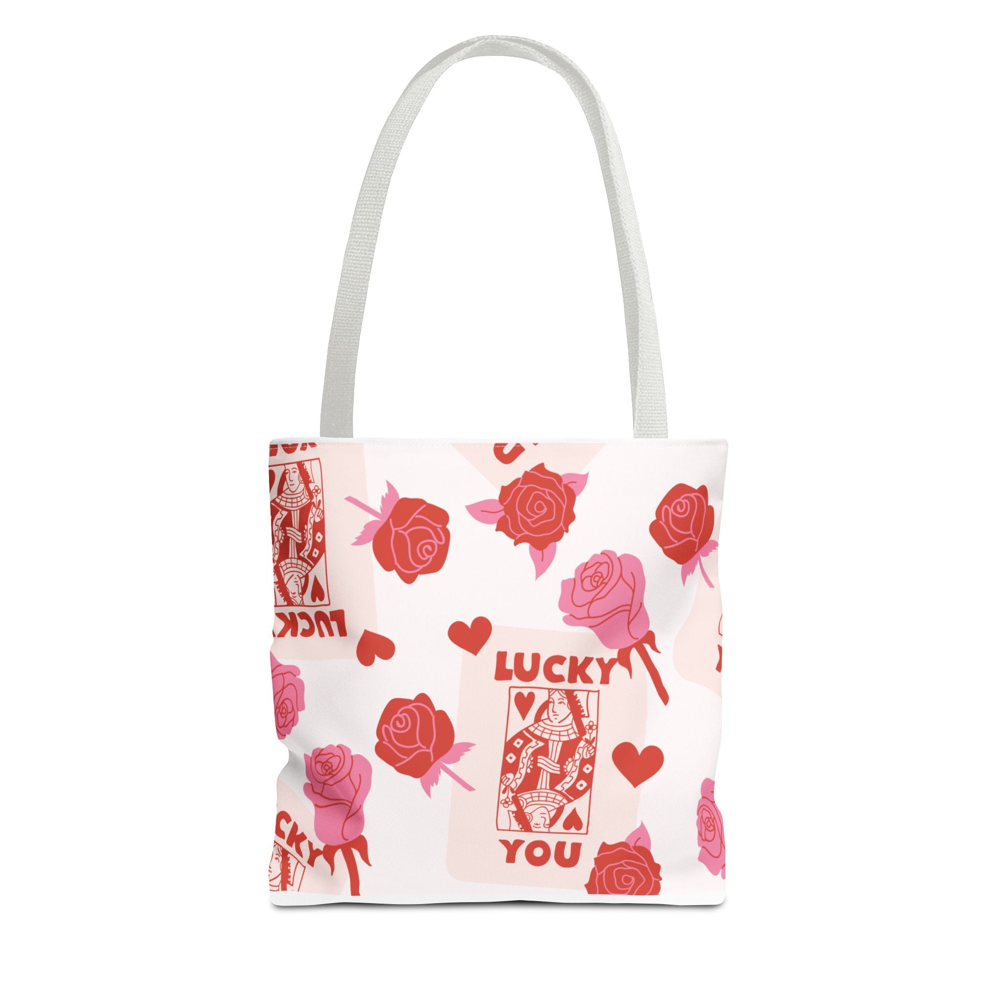 Valentine Rose "Lucky You" Tote Bag
