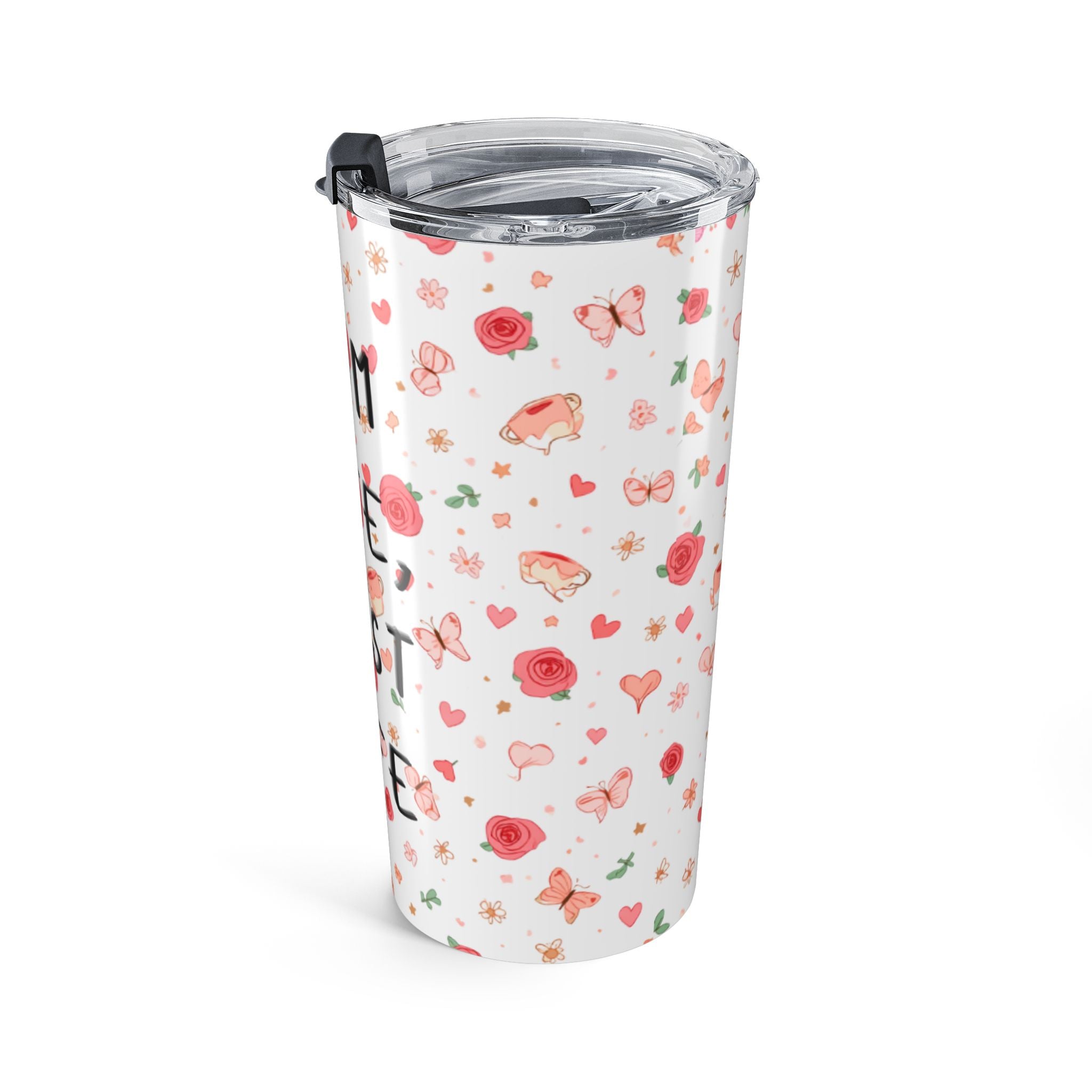 Mom Life, Best Life 20oz Floral Tumbler