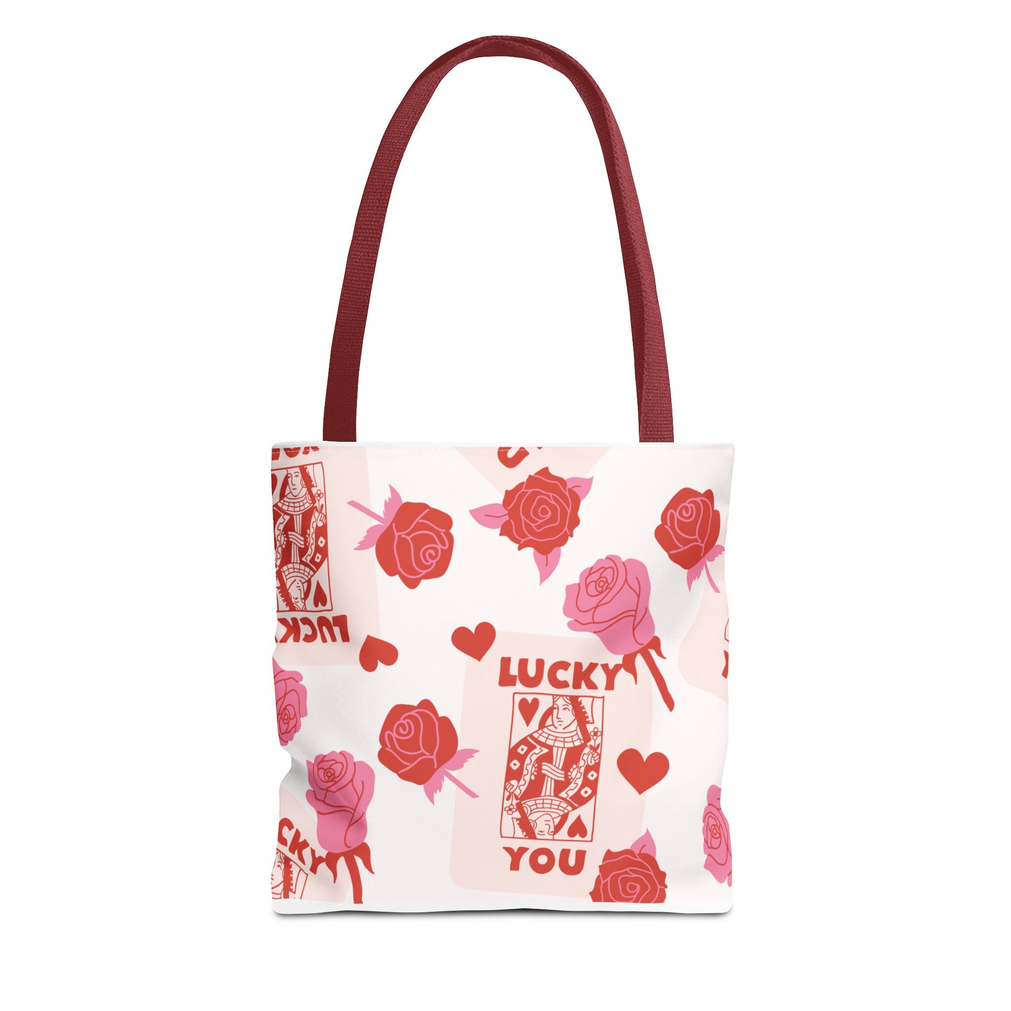 Valentine Rose "Lucky You" Tote Bag